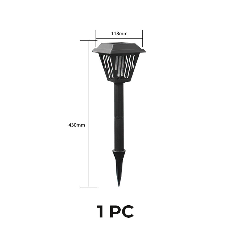 💡✨Outdoor Solar Powered Mosquito Killer Lamp-Stake or Stand Use. Protect Your Yard Day & Night! 🔋