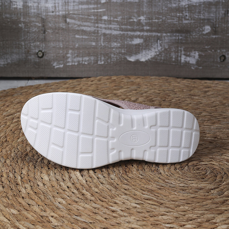 💐Women's Breathable Knit Platform Sandals – Air-permeable knit upper, cushioned sole & lightweight comfy summer footwear ✨