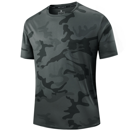👕 50% OFF NOW! 🌿 Men's Quick Dry Camouflage Sports T-Shirt – Breathable & lightweight – Moisture-wicking, perfect for gym, running or outdoor activities 💪