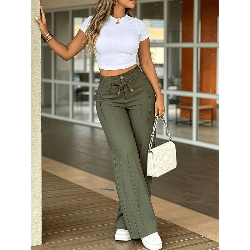⏳Limited-time 50% off⏰Women’s High-Waisted Straight Leg Trousers👖