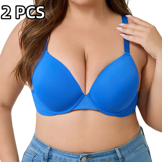 🏆 Last Day Special Price 💐Buy more save more💝Smooth & Supportive Everyday Plus Size Bra