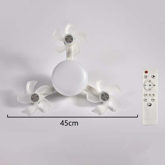 🌀New E27 Socket Ceiling Fan Light – 2‑in‑1 Silent LED Fan with Remote Control, Energy‑Saving Cooling & Lighting Combo for Home Bedroom