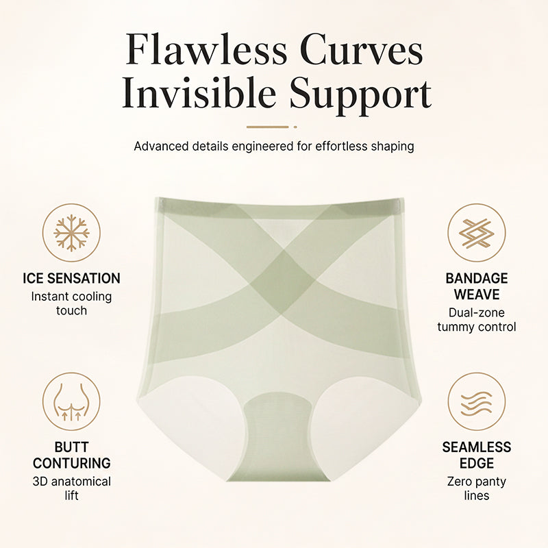 Women's Seamless Tummy Control Cooling Panties
