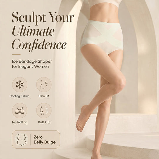 Women's Seamless Tummy Control Cooling Panties