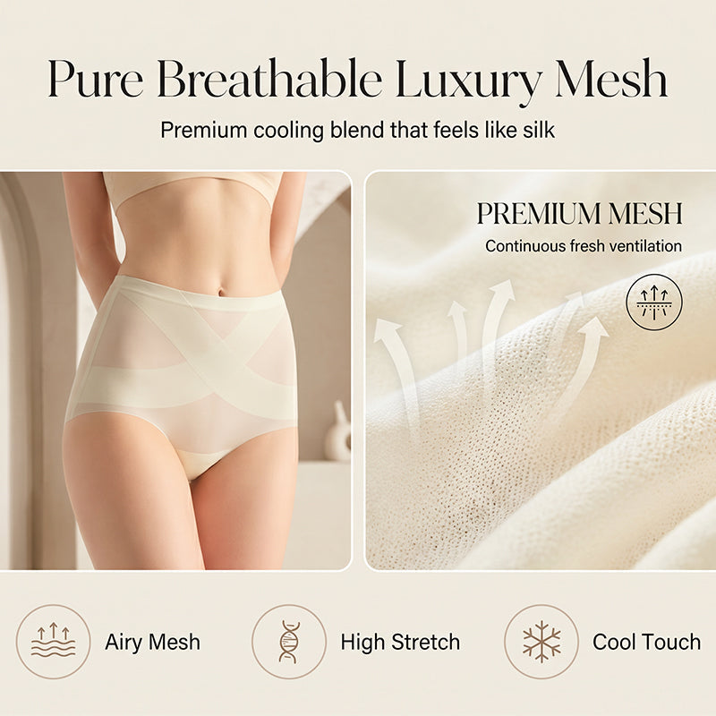 Women's Seamless Tummy Control Cooling Panties
