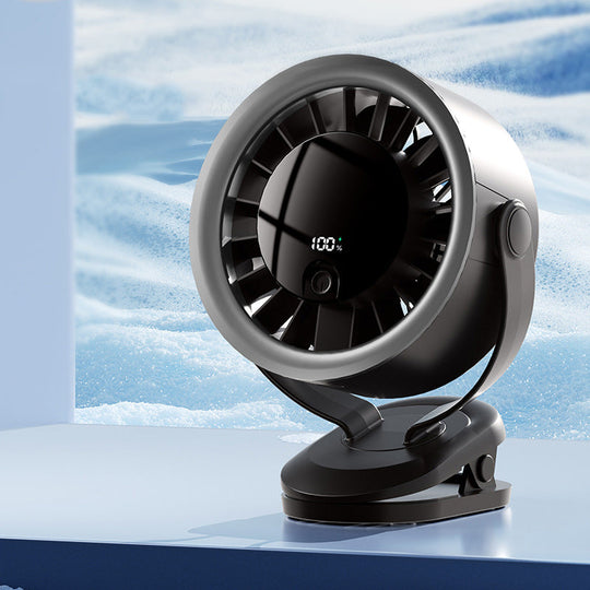 Portable USB Fan with Digital Display