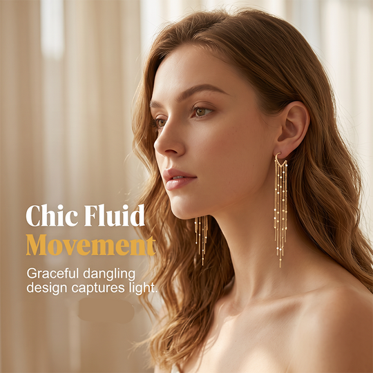 ✨ 2026 Sale — Over 42,000 Sold!🔥 Face-Framing Tassel Earrings