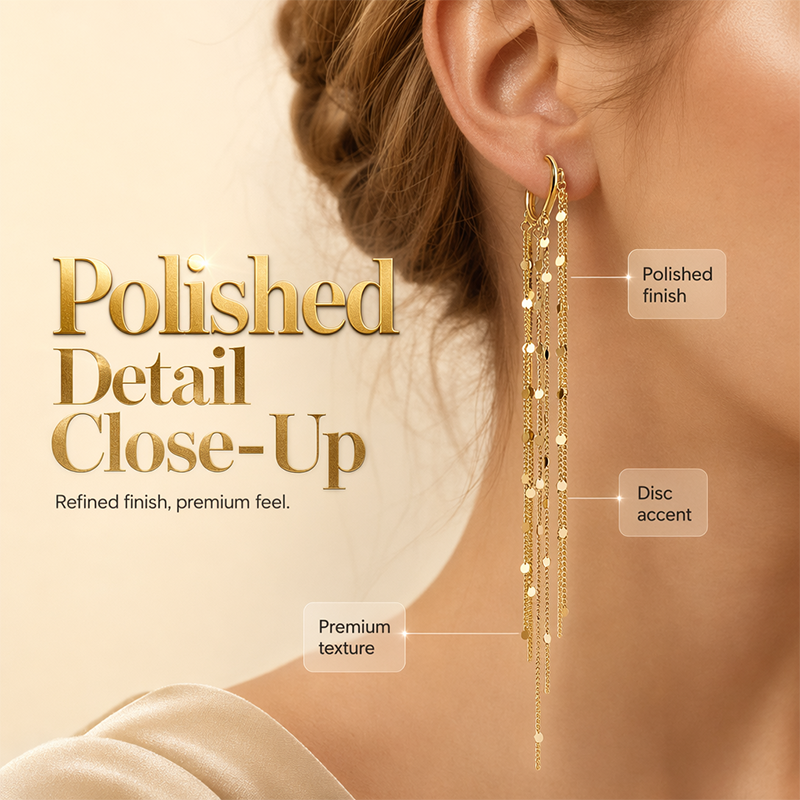 ✨ 2026 Sale — Over 42,000 Sold!🔥 Face-Framing Tassel Earrings