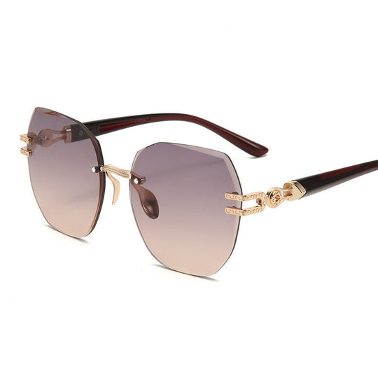 🎁2026 New Arrivals 49% OFF💥Statement Rimless Sunglasses