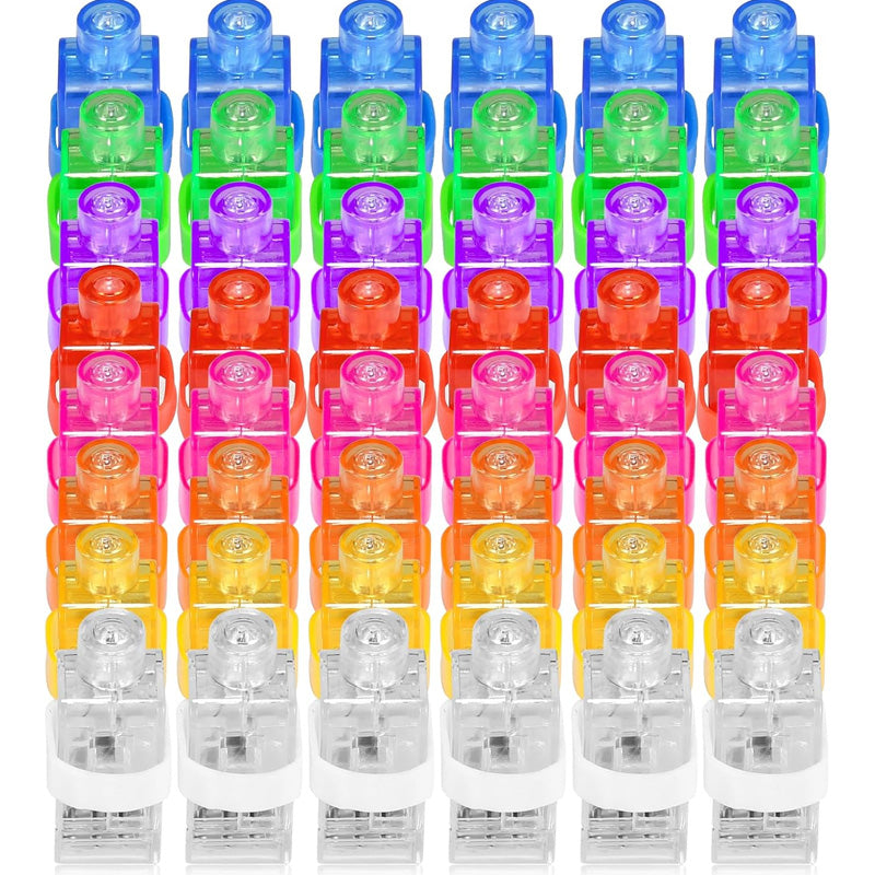 🎃 Save 50%! 👻 Mini LED Finger Lights – Colorful glow, elastic band & party-ready ✨