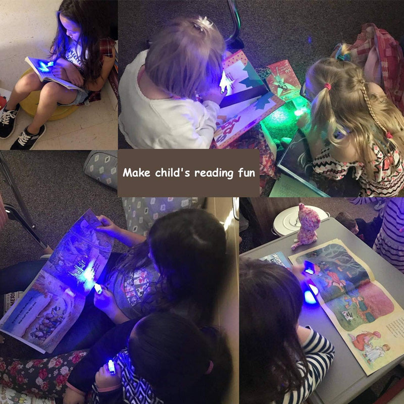 🎃 Save 50%! 👻 Mini LED Finger Lights – Colorful glow, elastic band & party-ready ✨