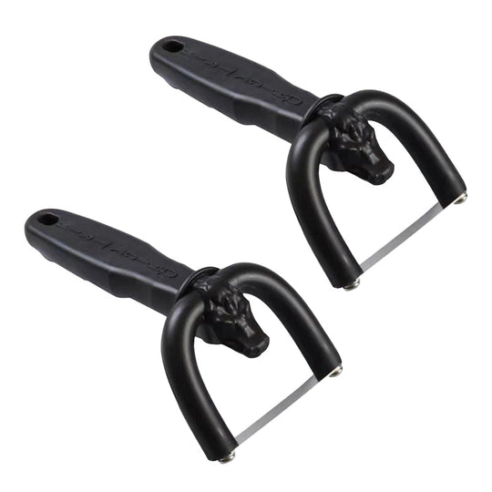 🥩🔪Handheld Fat Trimmer for Beef & Pork – U-shaped curved holder targets surface fat without wasting lean meat. Stainless steel blade, ergonomic grip – prep like a pro! 🧑‍🍳✨