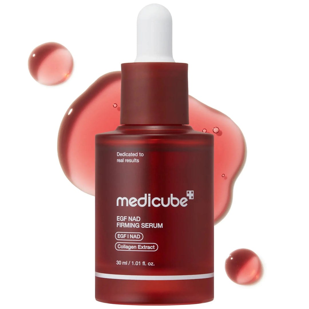 NAD+ EGF Firming Serum | NAD+, EGF, Collagen Extract, Anti-aging, Plumping, Radiance Boosting Serum | Cares for Look of Fine Lines, Skin Elasticity & Firmness For Youthful-looking Skin (30ml / 1.01 fl. oz.) | Korean Skincare, K-Beauty