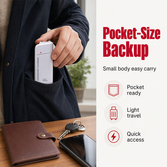 🔋 50% OFF! ⚡ AA Battery Phone Charger – No outlet needed, compact & travel-ready ✨