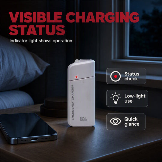 🔋 50% OFF! ⚡ AA Battery Phone Charger – No outlet needed, compact & travel-ready ✨