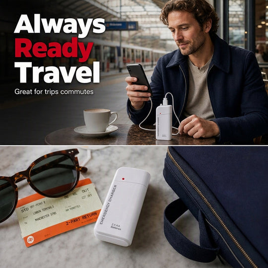 🔋 50% OFF! ⚡ AA Battery Phone Charger – No outlet needed, compact & travel-ready ✨