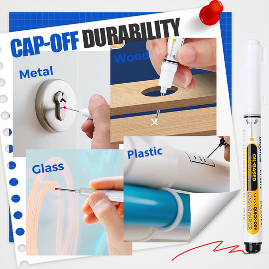 🎅Christmas HOT SALE💞50K+ SOLD!✨Precision Tip Quick-Dry Oil-Based Marker Pen