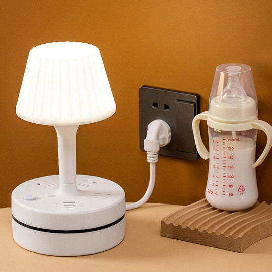 🎁🔥Last day sale 50% OFF🔥💡 Bedside Lamp with AC Outlets and USB Ports