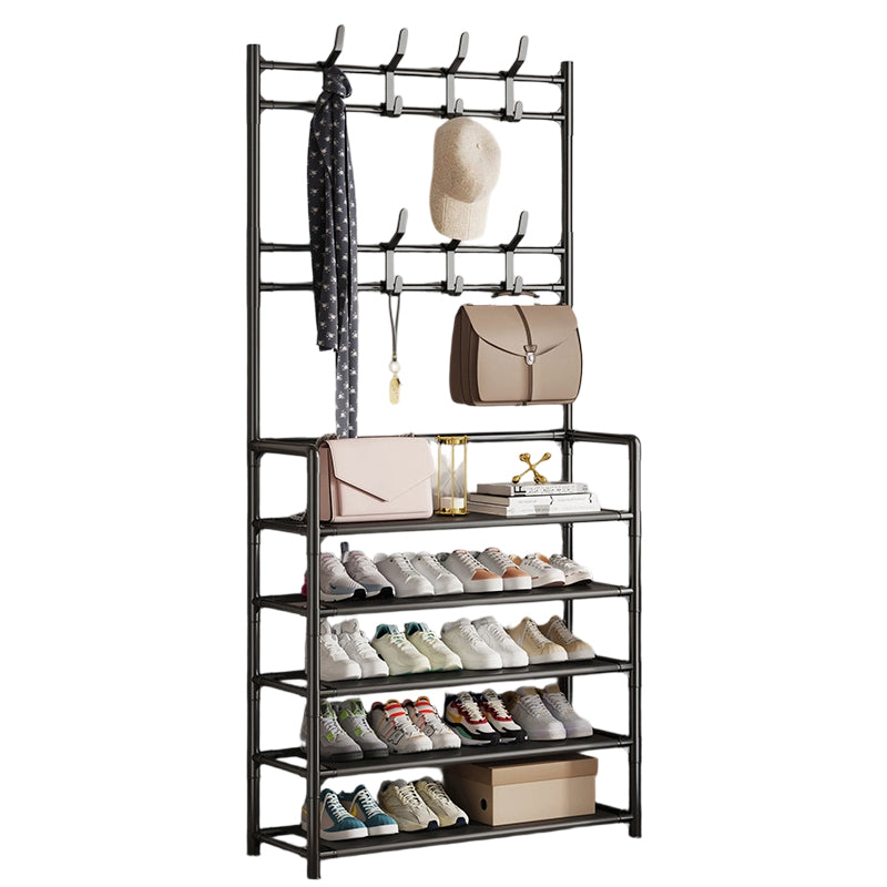 🏠 Save 50%! 🧥 Entryway Shoe & Coat Rack – Multi-functional, sturdy & space-saving ✨