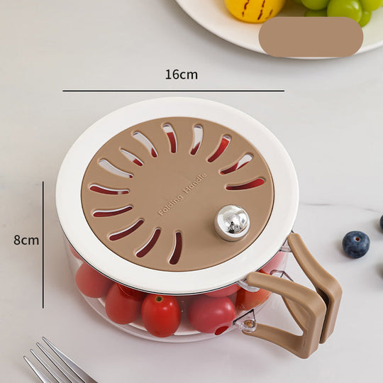 Multi-Functional Kitchen Drain Basket with Lid
