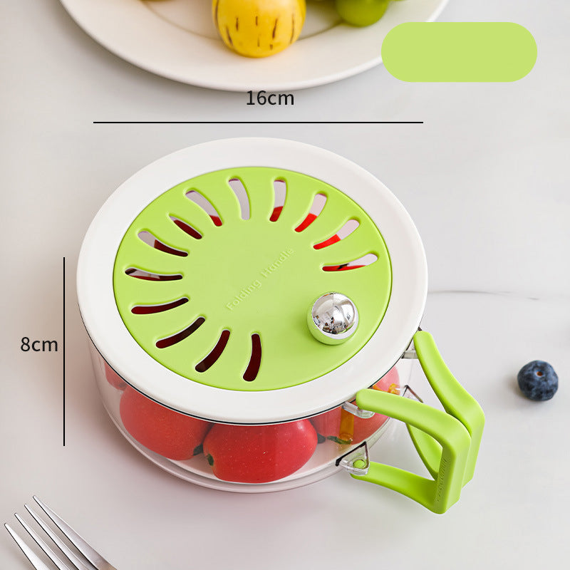 Multi-Functional Kitchen Drain Basket with Lid