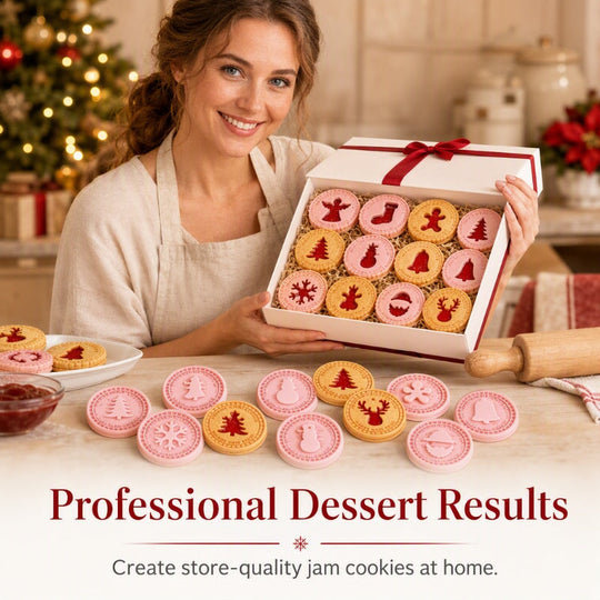 🏆 Last Day Special Price ＄10.99! 🔥Buy 2 Get 1 Free🎁Festive Christmas Cookie Cutter Set