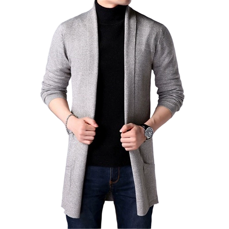 Men's Casual Slim Fit Longline Knit Top