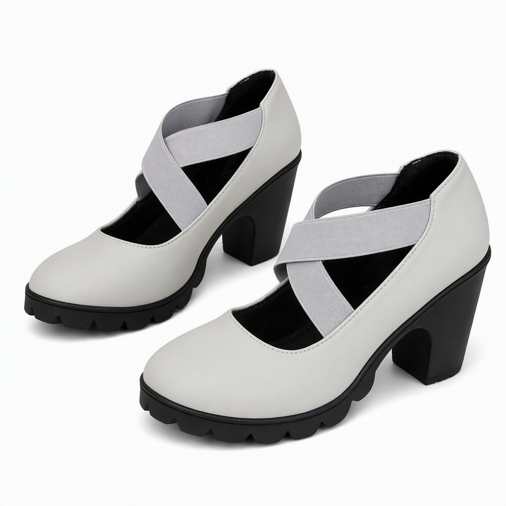 Grey PU Leather