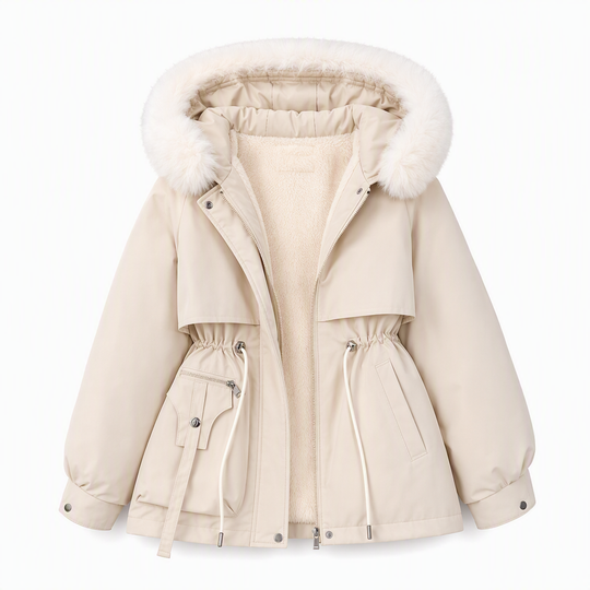⚡50% OFF🍁HOT SALE🍁Women's Winter Faux Fur Padded Parka