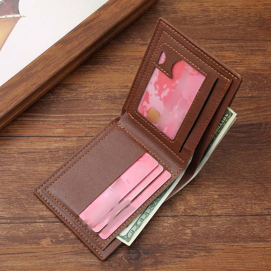Men's Classic Slim Portable Wallet