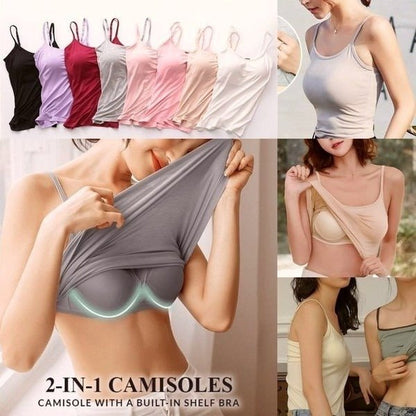 2024  Summer Special Sale 13.99- Tank With Built-In Bra