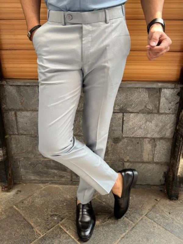 🎁Hot Sale 49% OFF⏳Solid Color Slim Fit Formal Pants