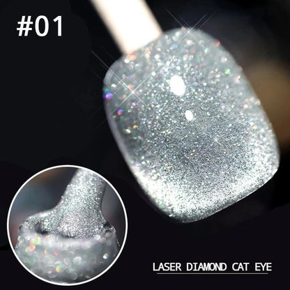 💎Laser Diamond Cat Eye Nail Polish