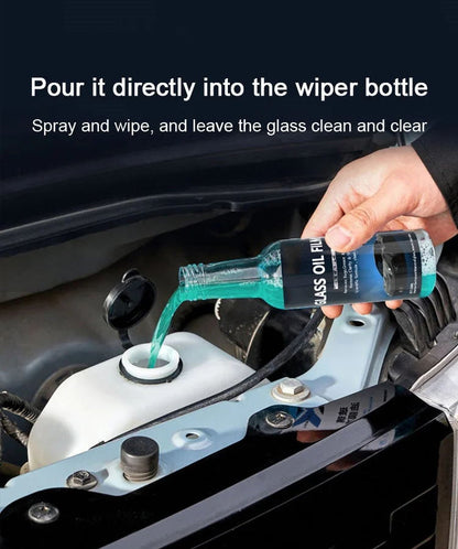 Professional Auto Glass Grease Cleaner (🔥Set Deal Hot Sale Also Free 2 Sprayers)