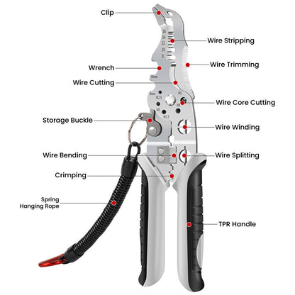 Multi-Function Professional Elbow Wire Stripper